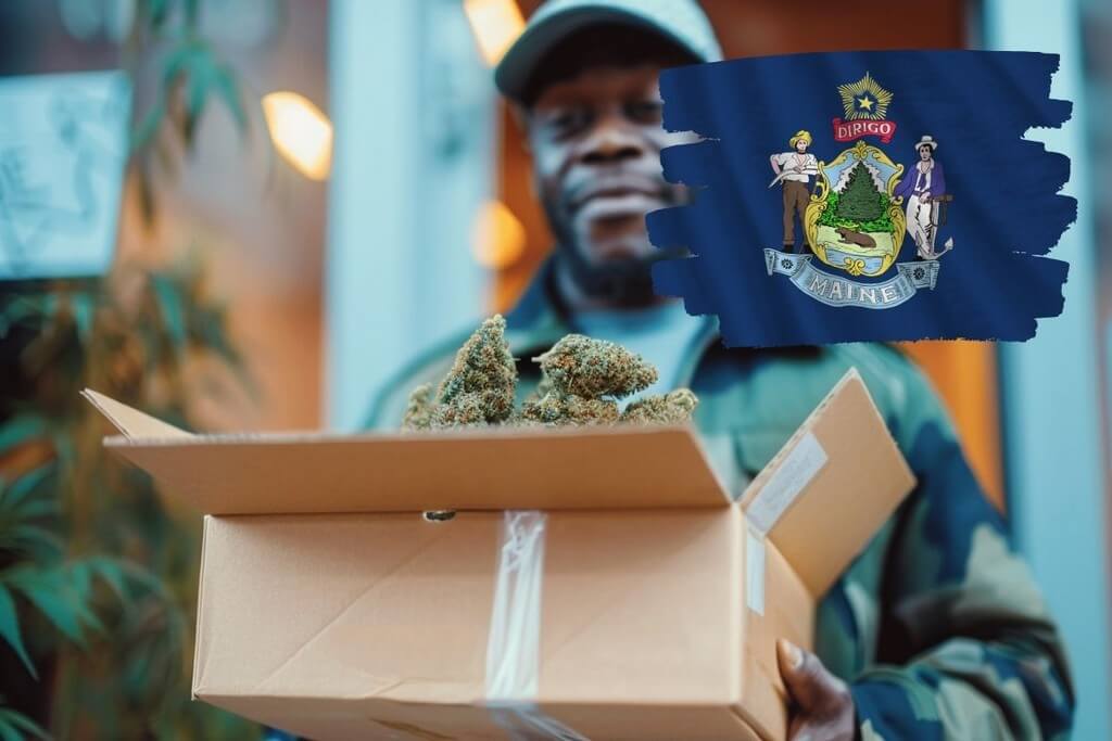 start marijuana delivery service maine
