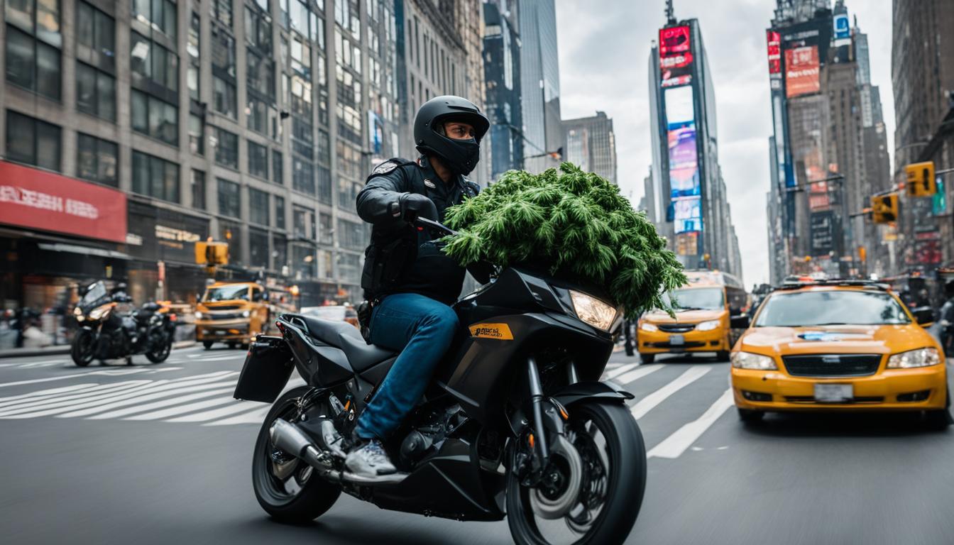 start marijuana delivery service new york