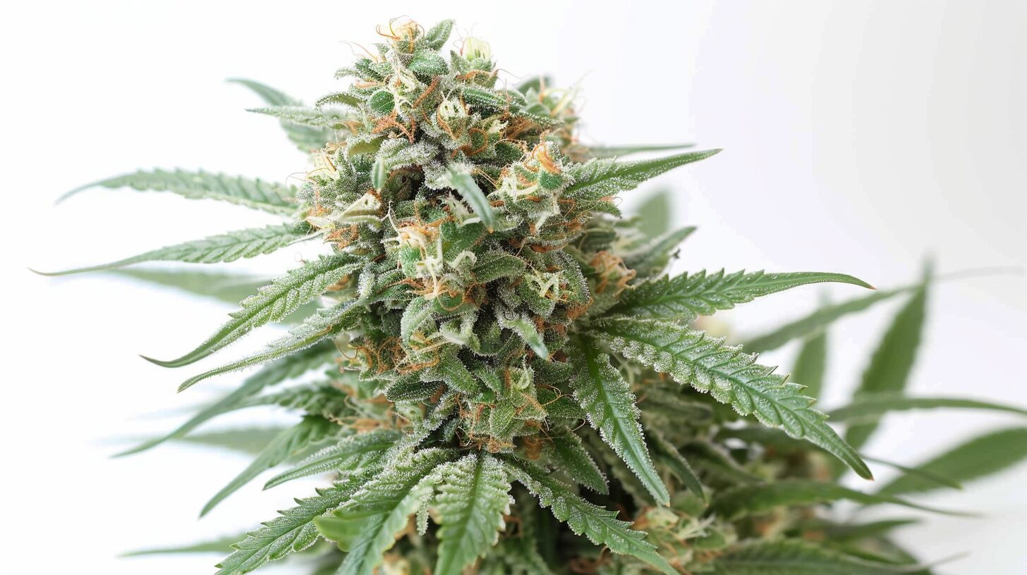 Top of cannabis plant